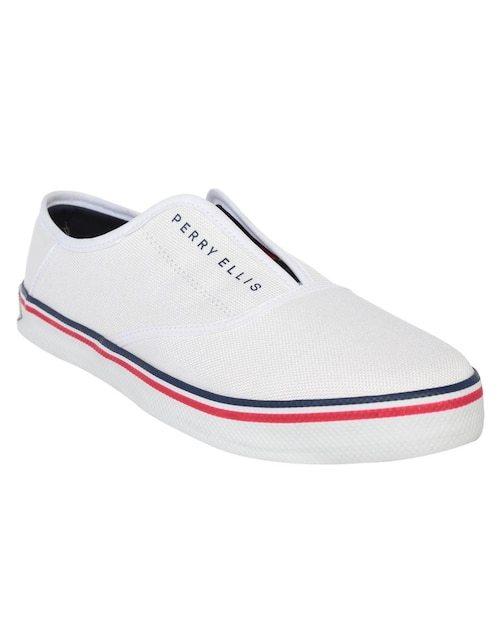 Tenis Perry Ellis Pe-549, 25.5, Blanco