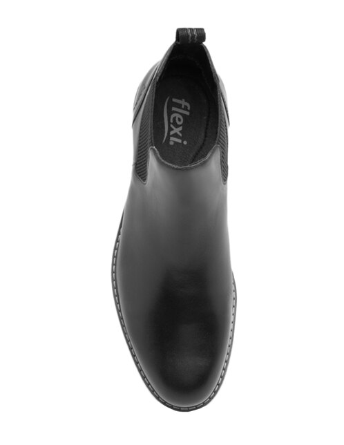 Bota Flexi piel negra chelsea en Liverpool