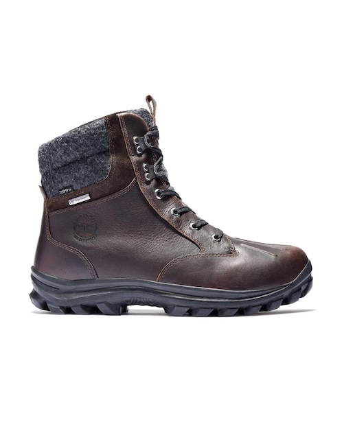Bota de piel para hombre