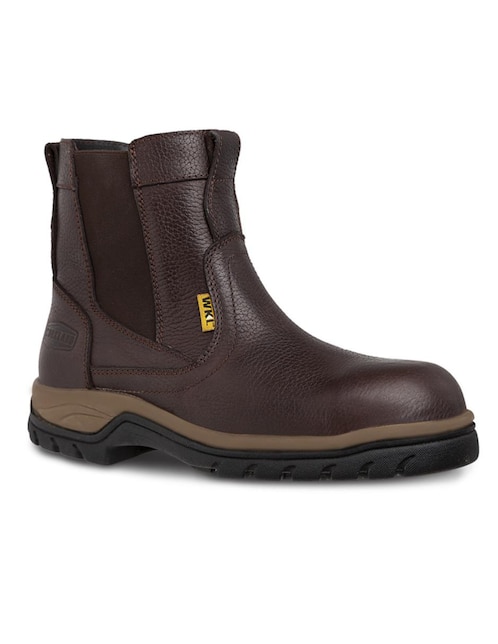 Bota de piel para hombre
