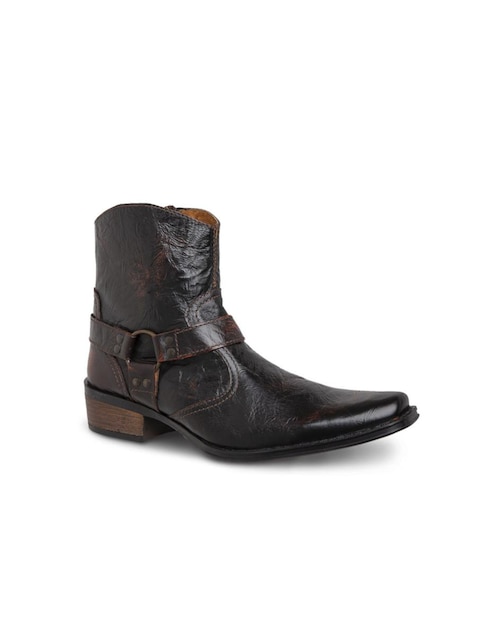 Bota de piel para hombre