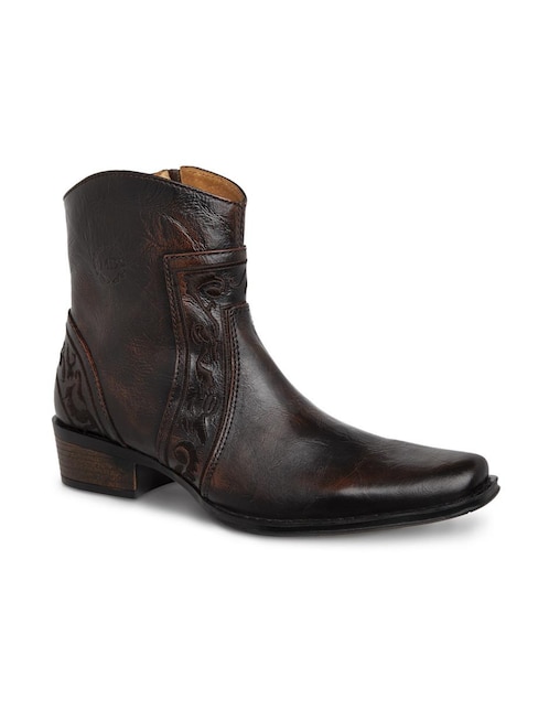 Bota de piel para hombre