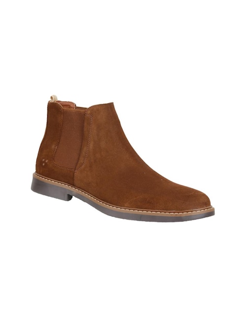Botín de piel para hombre