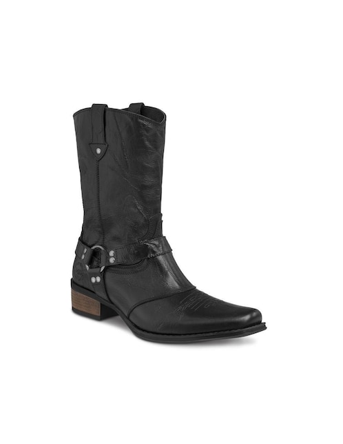 Bota de piel para hombre