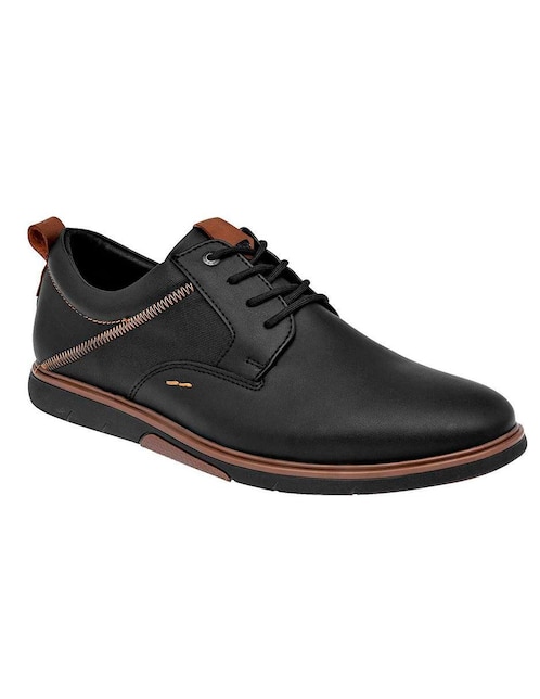 Zapato slip on Negro Total para hombre