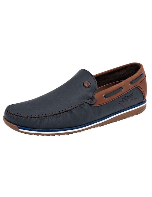 Zapato slip on Negro Total para hombre