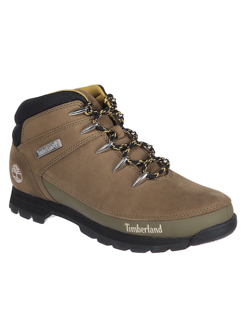Bota corta casual de piel para hombre Bota corta casual de piel para hombre