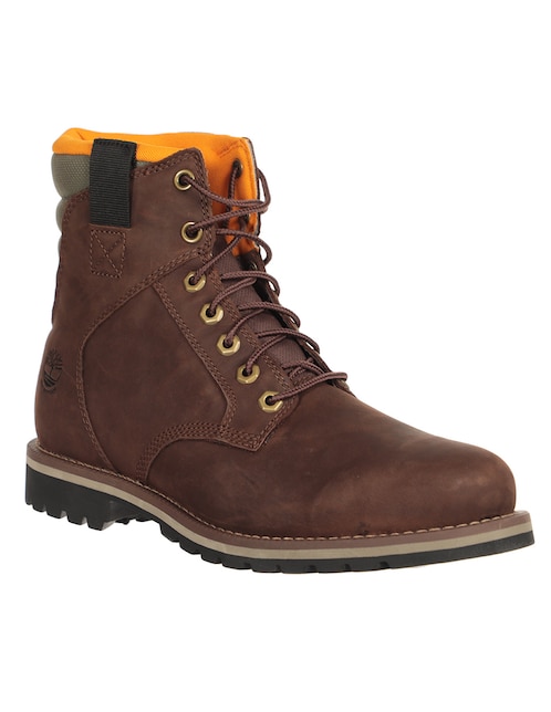 Bota de piel para hombre