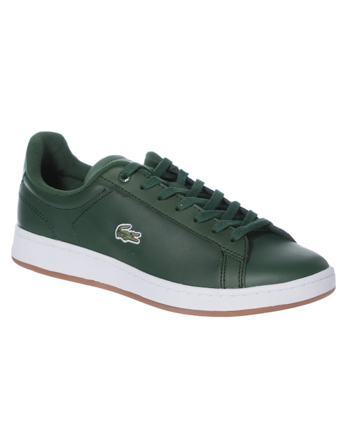 Tenis lacoste store branco e verde