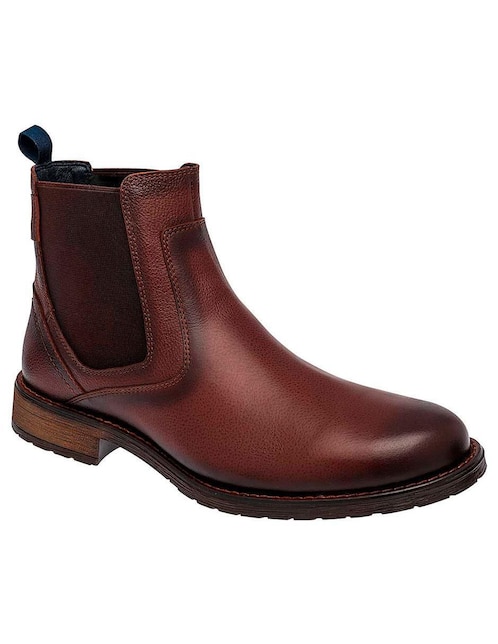Botín de piel para hombre Botín de piel para hombre