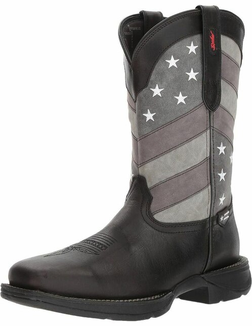 Bota de piel para hombre