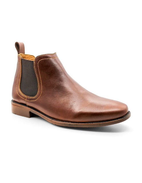 Botín de piel para hombre