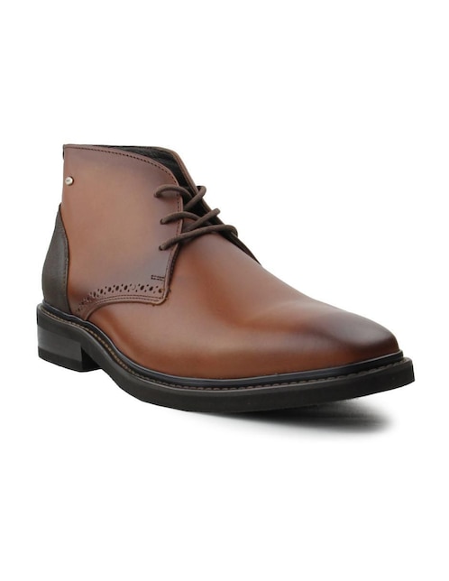 Botín de piel para hombre