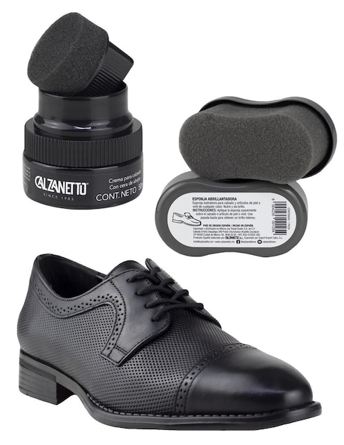 Zapato oxford Gino Cherruti para hombre