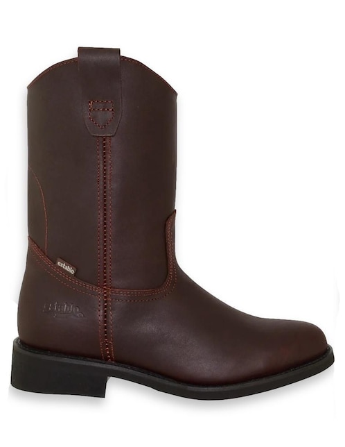 Bota Establo de piel para hombre