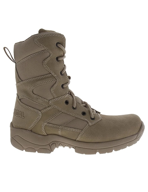 Bota Tactical de piel para hombre