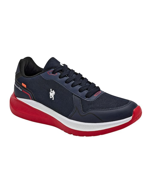 Tenis American Polo de piel para hombre