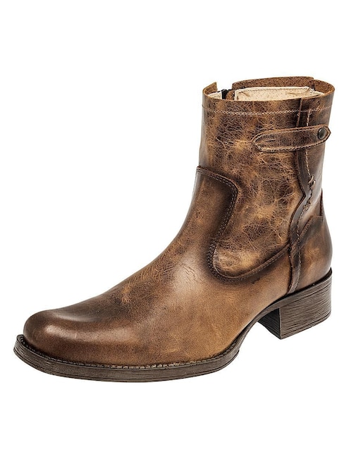 Bota de piel para hombre