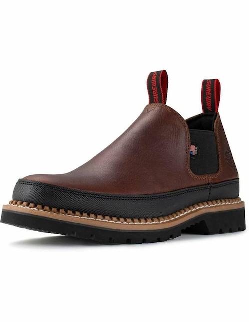 Bota Sureway de piel para hombre