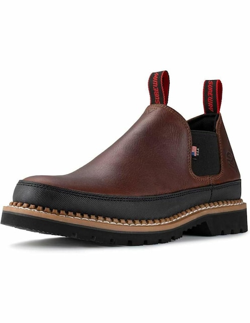 Bota Sureway de piel para hombre