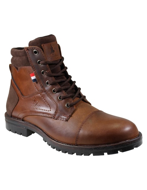 Tenis Polo Club de piel para hombre