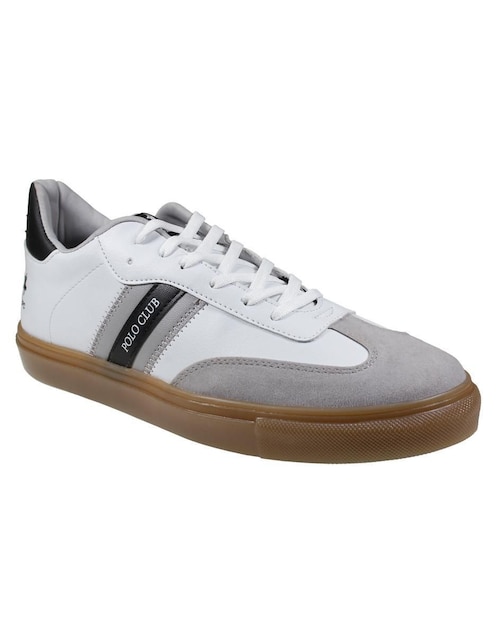 Tenis Polo Club de piel para hombre