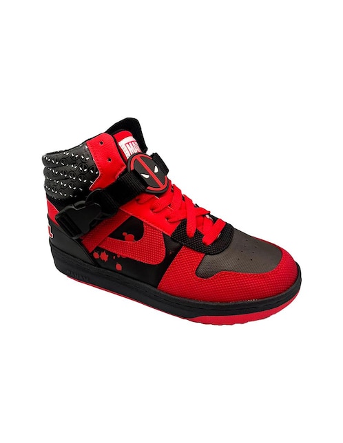 Tenis Panam Tepoz de deadpool para hombre