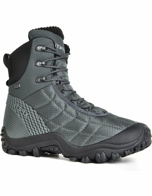 Bota de piel para hombre