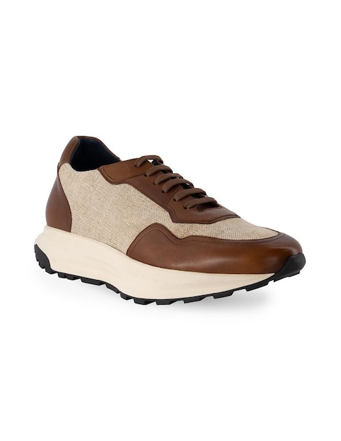 Tenis Prada de piel para hombre