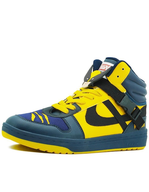 "tenis" panam "de piel"(si aplica) x-men "para hombre"