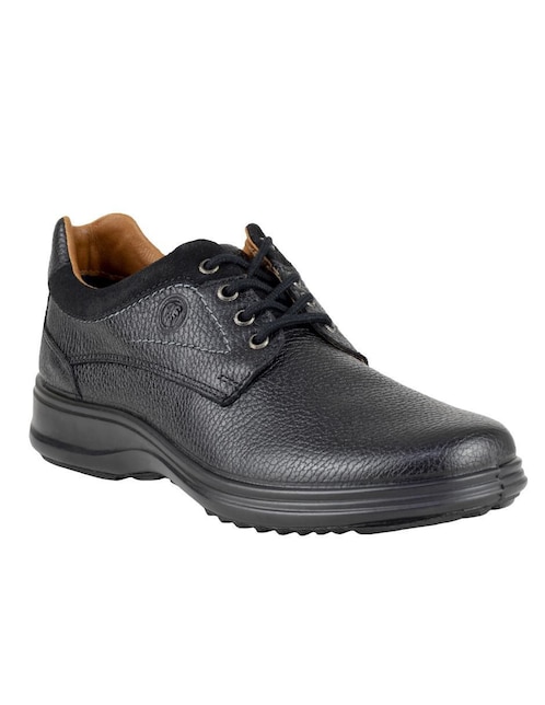 Zapato derby Verde Tabaco para hombre
