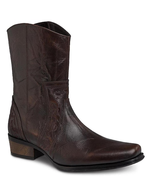 Bota Urban Cowboy de piel para hombre