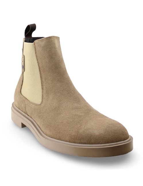 Botín de piel para hombre Botín de piel para hombre