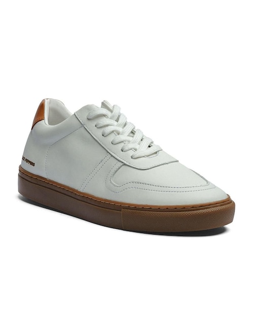 Tenis de piel Black Peppers para hombre