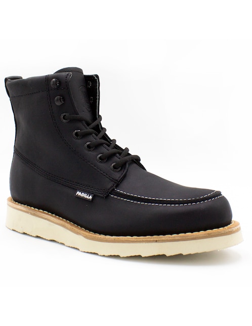 Bota Industrial Padilla de piel para hombre