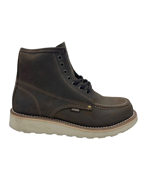 Bota/botín establo 518 "de" piel "para hombre"