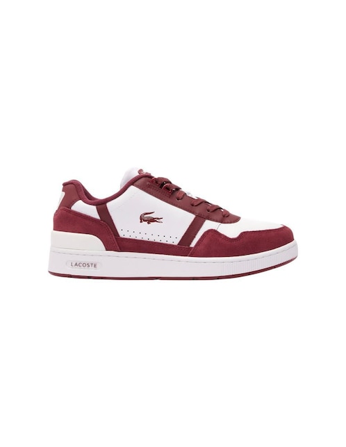 Tenis de piel Lacoste T-Clip para hombre