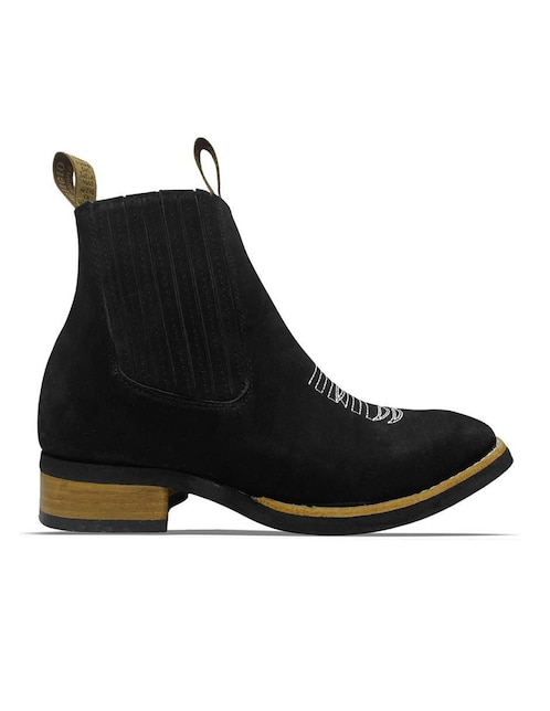 Bota/botín guerrero sin familia o colección "de" piel "para hombre"