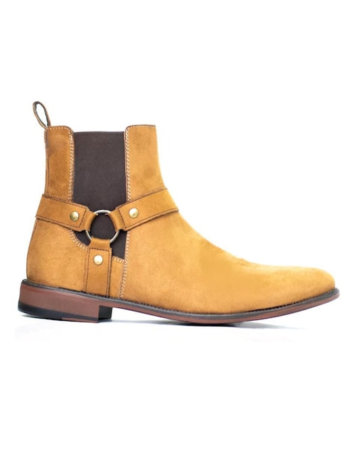 Botín Chelsea Arnes de piel para hombre 1