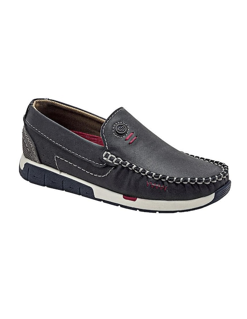 Zapato mocasín Negro Total para hombre