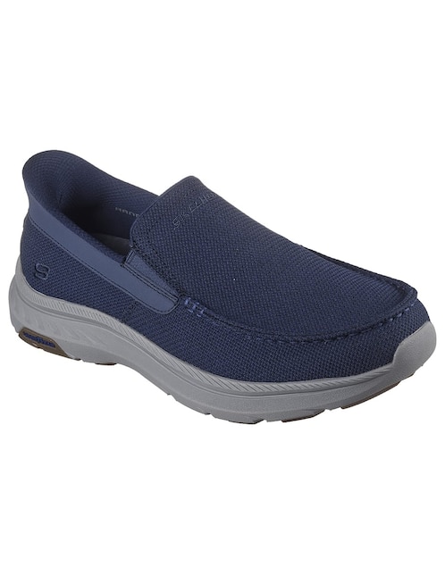 Zapato mocasín Skechers Pollard Slip-Ins para hombre