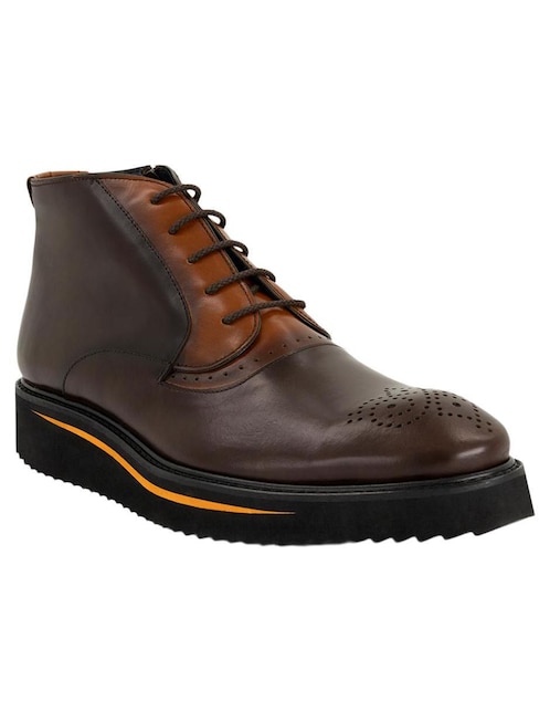 Bota de piel para hombre