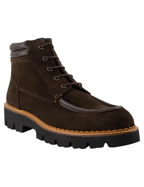 Bota de piel para hombre