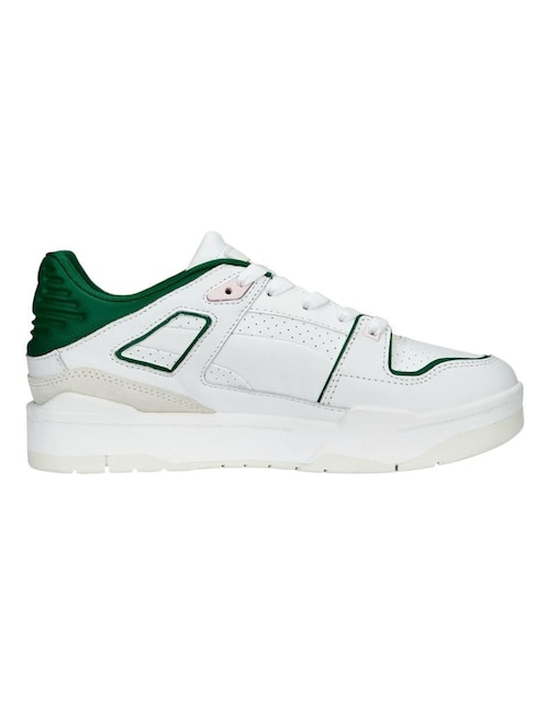 Tenis de piel Lacoste Slipstream Preppy Wns para hombre