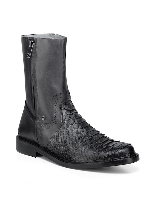 Bota Franco Cuadra de piel para hombre