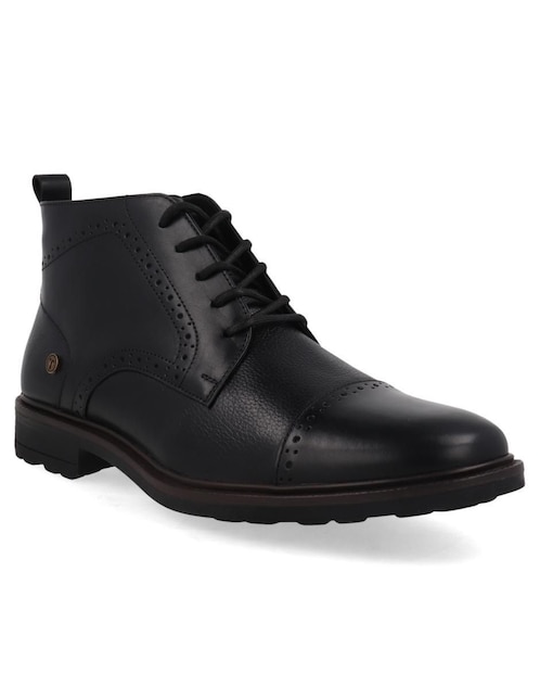 Botín Trender de piel para hombre