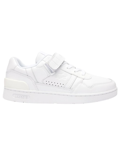Tenis de piel Lacoste T-Clip para hombre