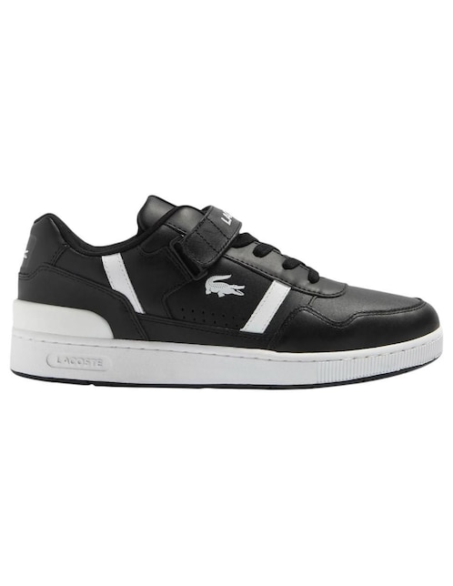 Tenis de piel Lacoste T-Clip para hombre