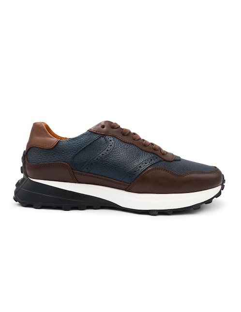 Tenis de piel Estilo DH para hombre