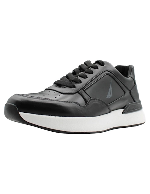Tenis de piel para hombre